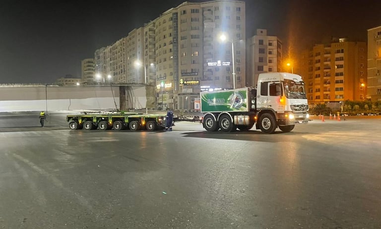 bridge beam transport