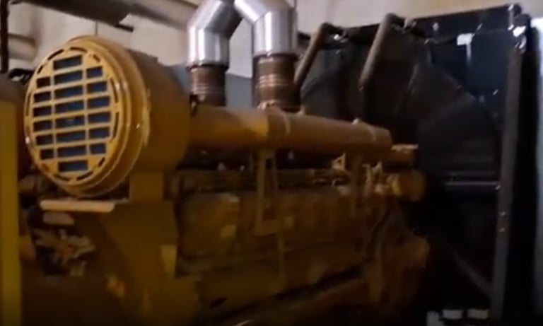 3616B, 13,800v. 60 Hz. Diesel Generators
