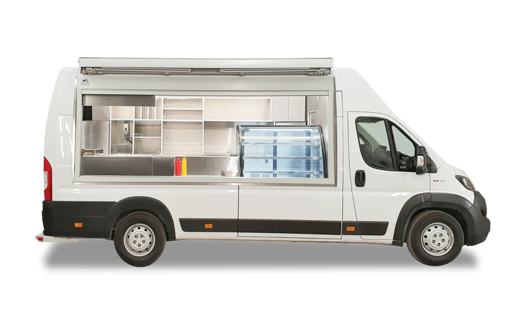 Maisto furgonas -Food Truck - Fiat Ducato
