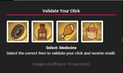 Cointiply click validation