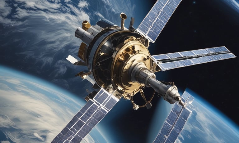 Earth observation with Space borne Satellites for Natural Disaster management and Climate Change 