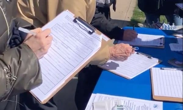 signing petitions