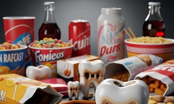 Aliments ultra-transformés et santé bucco-dentaire hygiene-precision.com