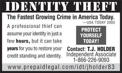 Identity Theft Ad