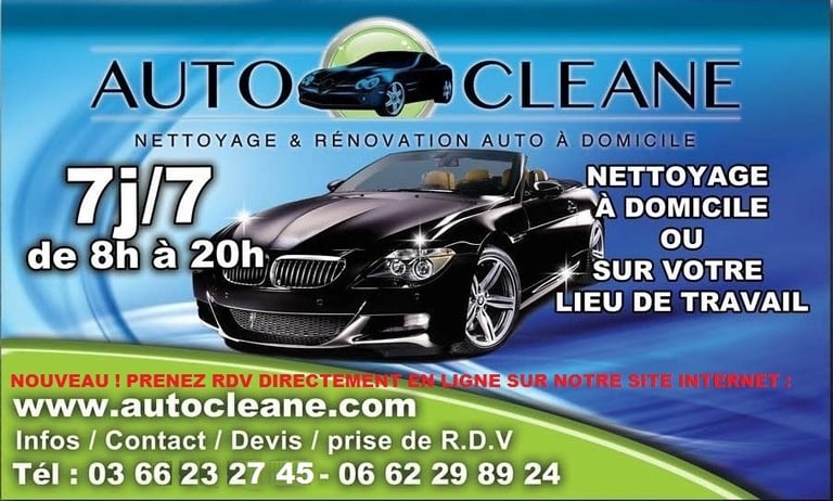 Service de nettoyage voiture à domicile Valenciennes, lavage voiture Valenciènnes