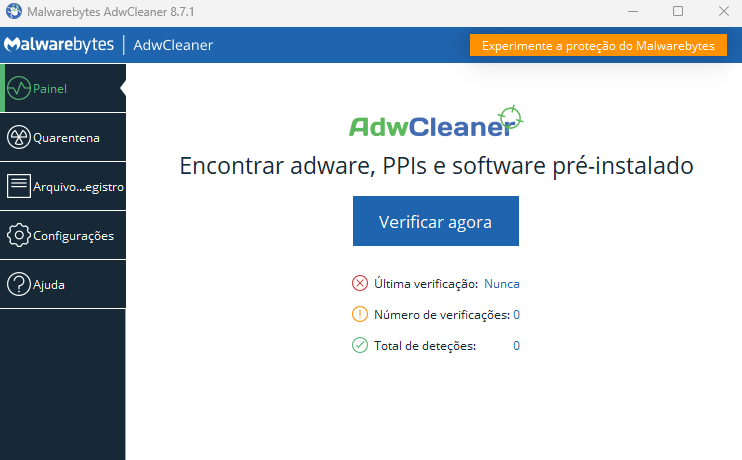Malwarebytes AdwCleaner