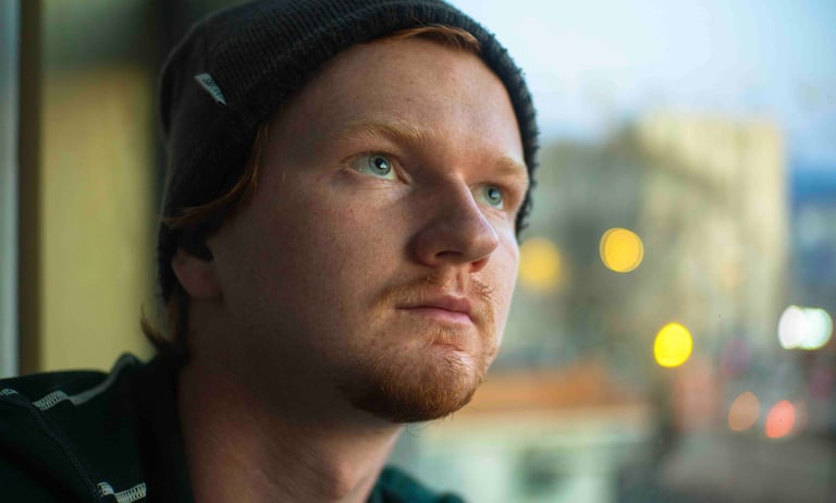 Paul Sollenberger Looking out a window