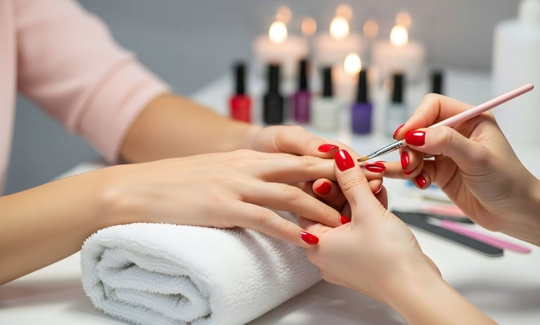 Manicure classica professionale a Riccione per cura e bellezza delle unghie