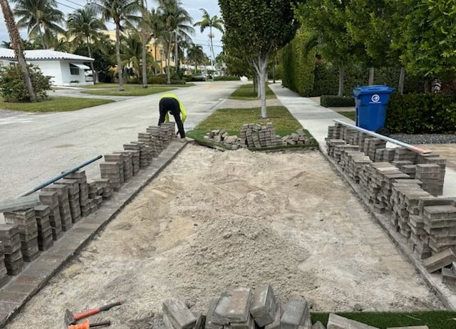 DRIVEWAY PAVER REPAIR BY PSI POWER WASHING