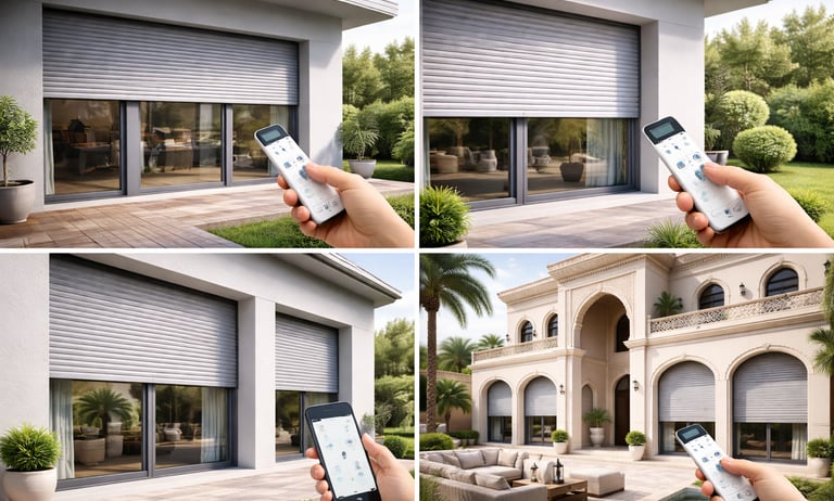 Autoamtic Roller shutter for Qatar Villas windows