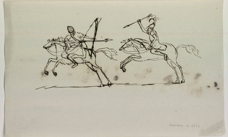 A battle scene