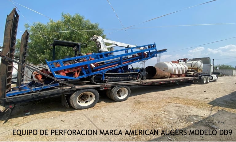 Equipo de perforaciòn marca American Auger