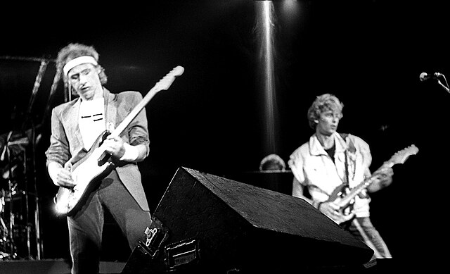 dire straits nel 1983 a  zagabria