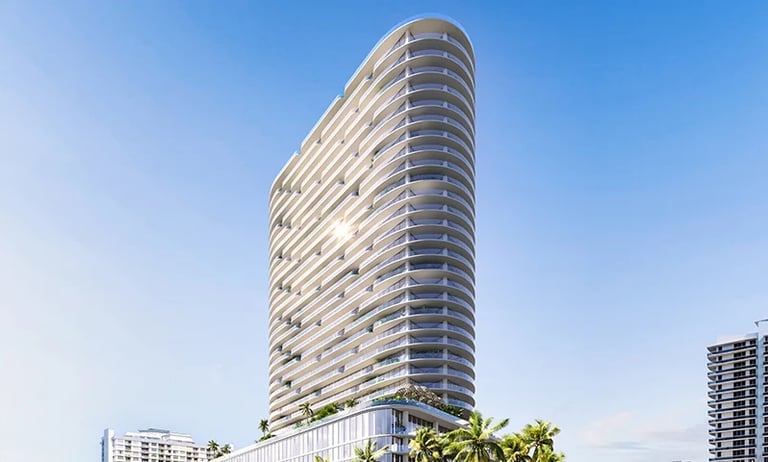 Continuum Club & Residences front view I Margarita Rosa Budina