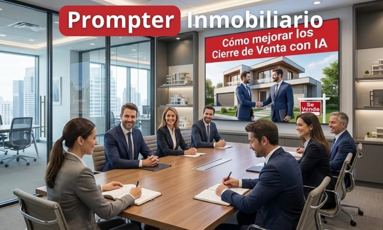 Prompter Inmobiliario curso online de IA para Asociaciones