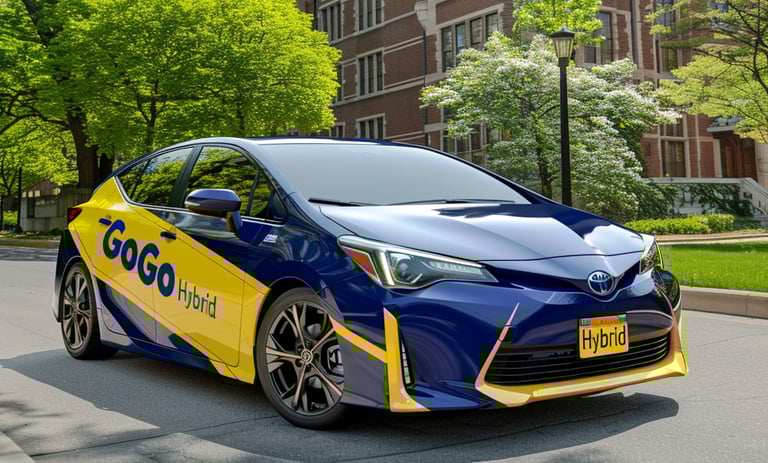 University of Michigan Prius GoGoHybridBarrery.com