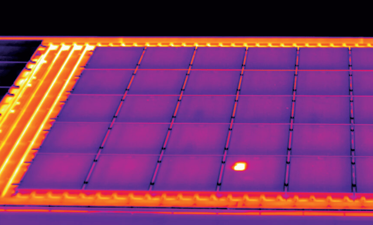 inspección termográfica con dron