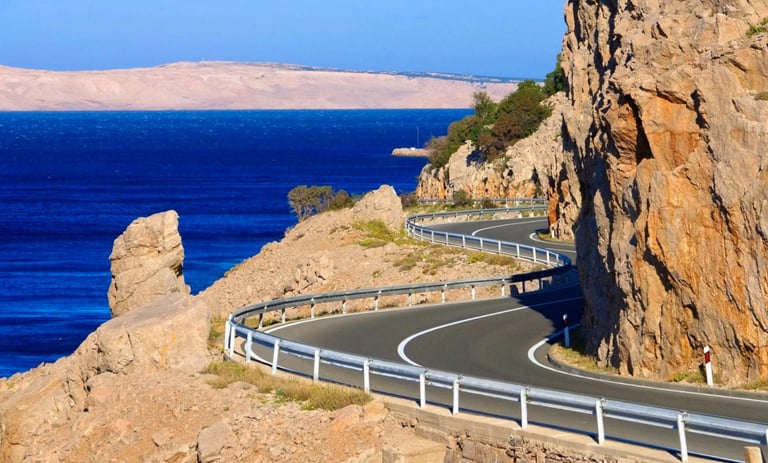 Croatia's charming coastal roads