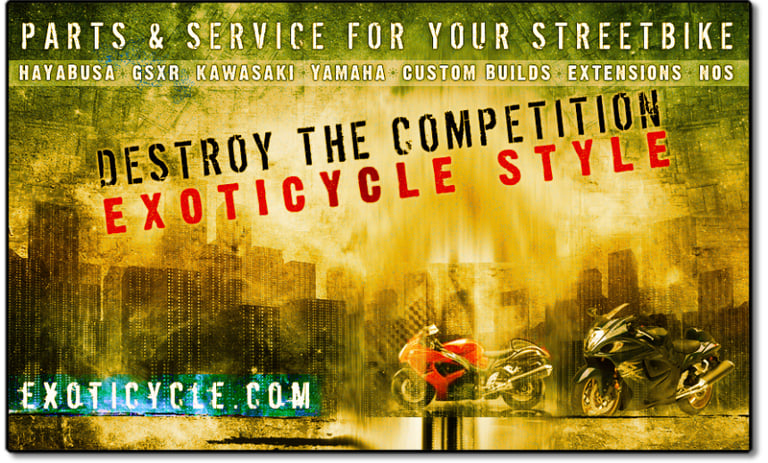 Exoticycle Motorsports - 941-360-FAST - Speed and Performance
