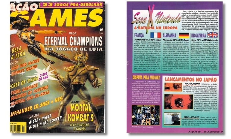 Revista Ação Games 51, Janeiro de 1994