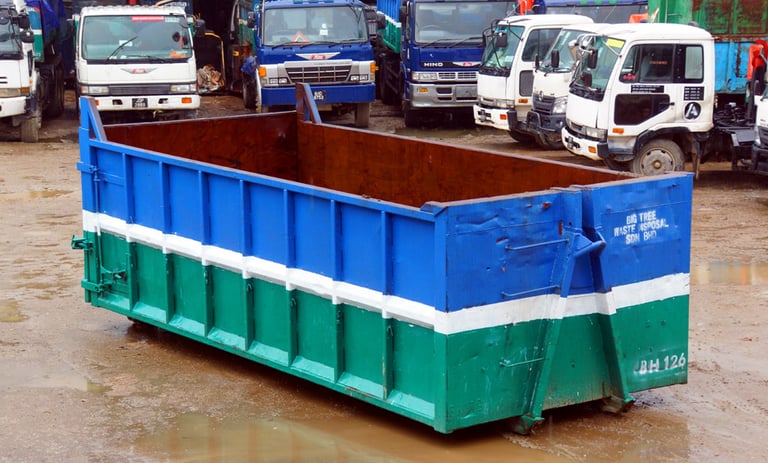 Reliable Roro bin rental services by TOT Cleaning Sdn Bhd