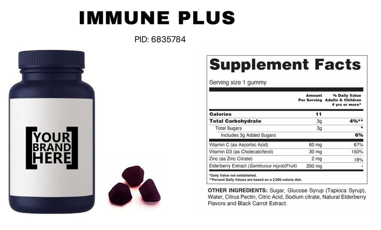 immune plus gummies immunity gummy