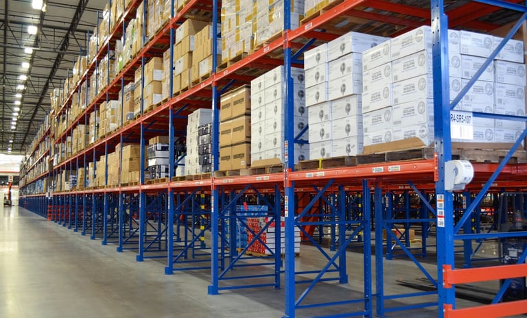 Selective Racking Systems - Distribution Industry - from Equipement Industriel RC