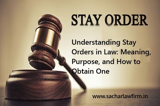 Understanding Stay Orders in Law: Meaning, Purpose, and How to Obtain One