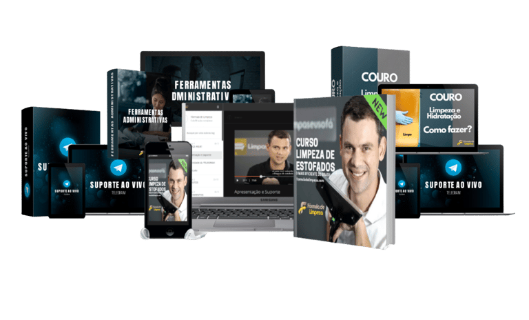 Curso de Higienização de Estofados - material