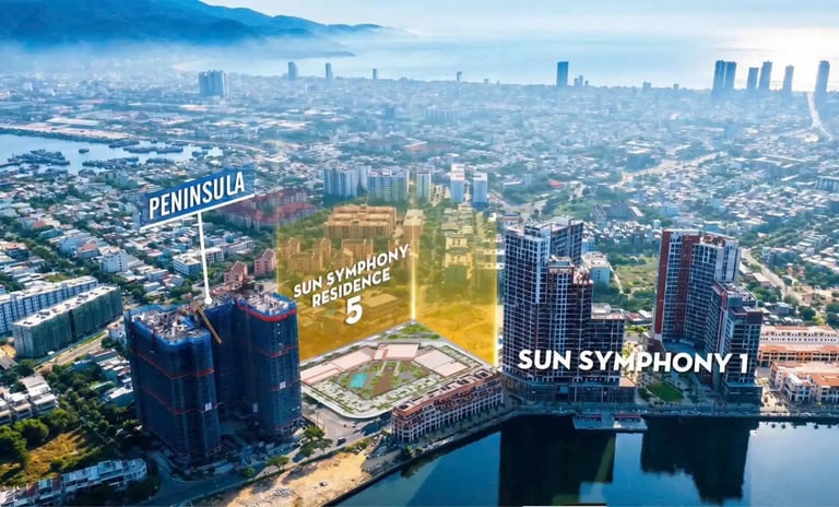 VỊ TRÍ THỰC TẾ DỰ ÁN SUN SYMPHONY 5 ĐÀ NẴNG