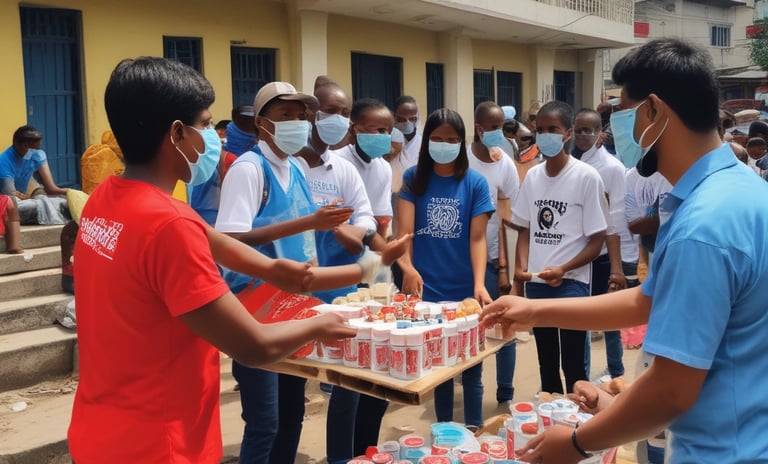 black blue and yellow textile