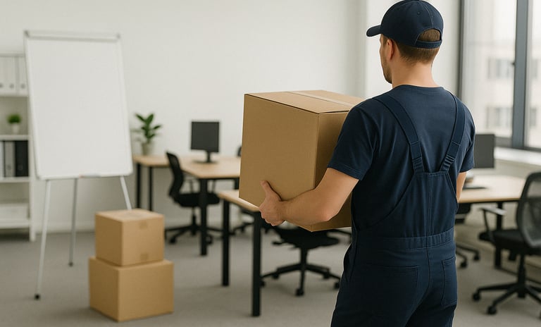 Débarras de locaux professionnels, commerces & bureaux