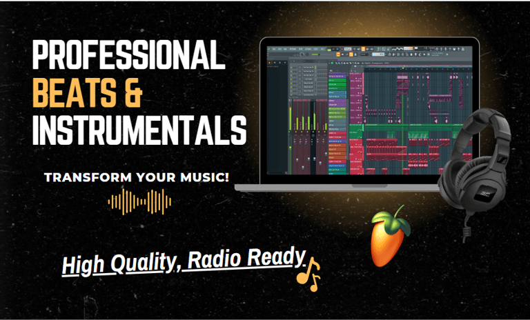 Tailor-made beats, instrumentals and background music that will enhance any project
