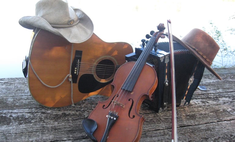 violon accordéon guitare mélodéon cajun cajun