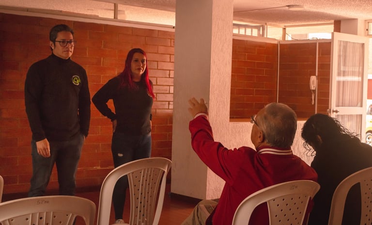 Capacitación a Conjunto Residencial.  Clasificación de resiiduos y aprovechamiento de orgánicos. 