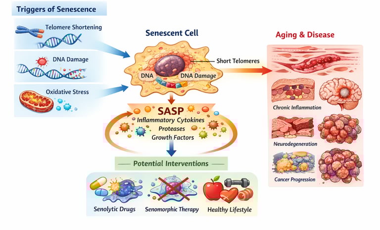 Why Cells Age: A Guide to Cellular Senescence and Longevity
