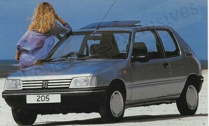 Brochure Peugeot 205 LOOK for summer