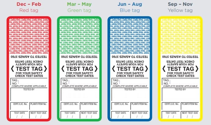 Test Tag and Colours Port Hedland South Hedland Wedgefield