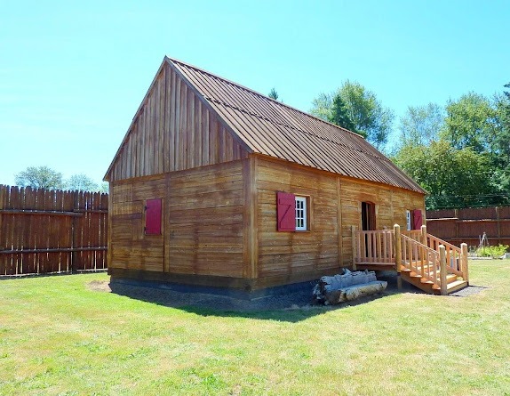 Elkton, OR - 1832 Fort Umpqua fur trading shelter for trappers