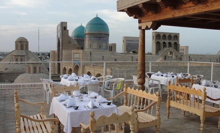 Minorai Kalon Bukhara Restaurant, Uzbekistan