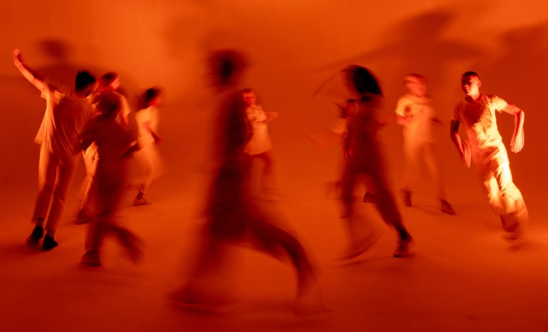 Dance Training at gym