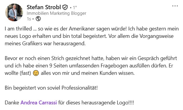 Review Brand Design - Andrea Carrassi