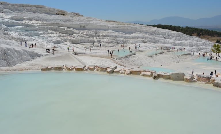 Pamukkale Traventerleri | Denizli | Türkiye Gezi Rehberi