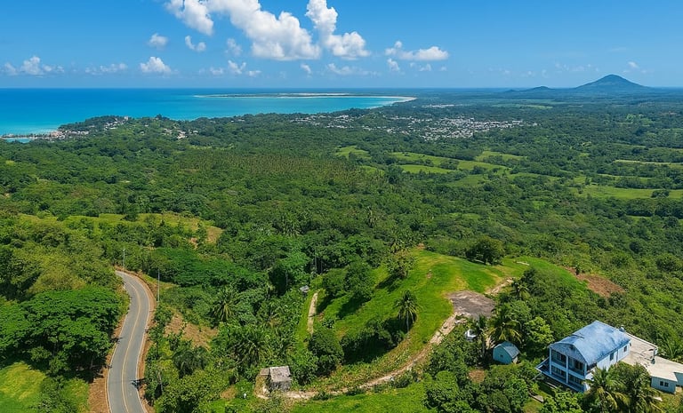 Sea view plots in Miches