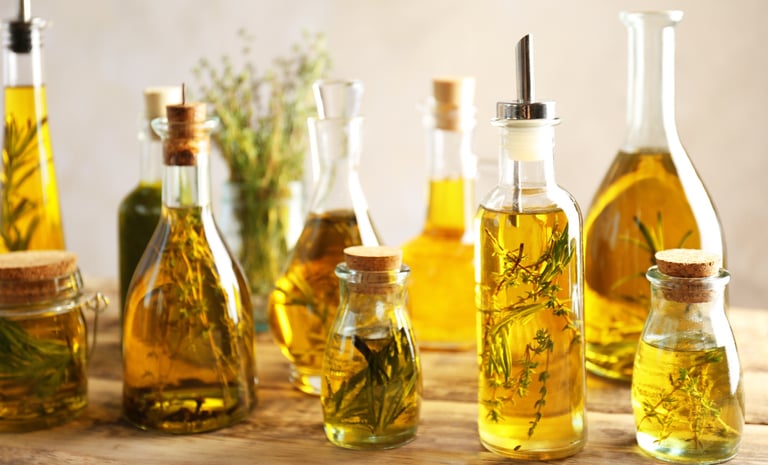 Organic Oils Extracted