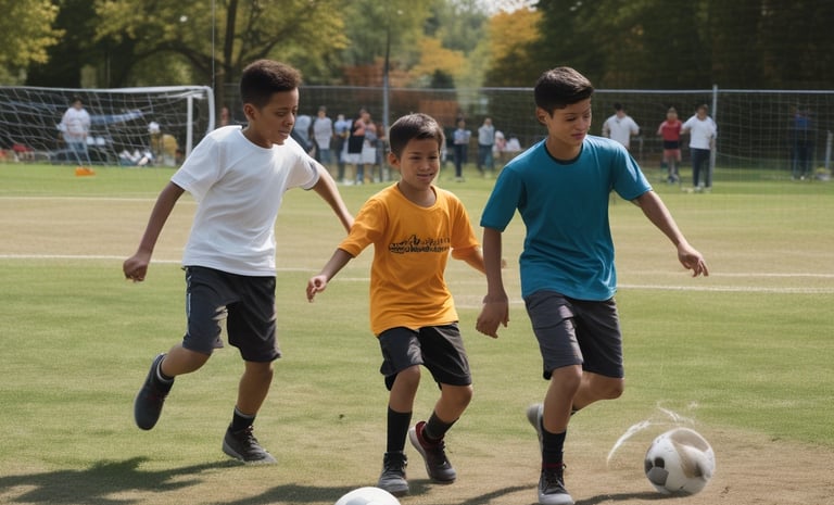 Image of a diverse group of youth smiling together on a city street, symbolizing hope and belonging.