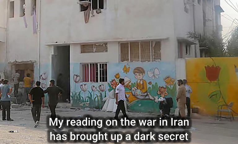 Image of the girl's school in Iran that the US bombed