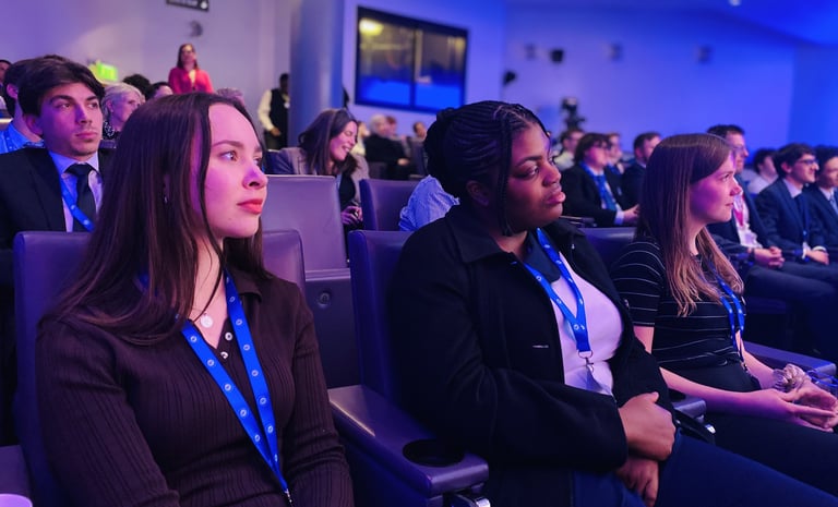 Student competitors at the UK CLC National Finals