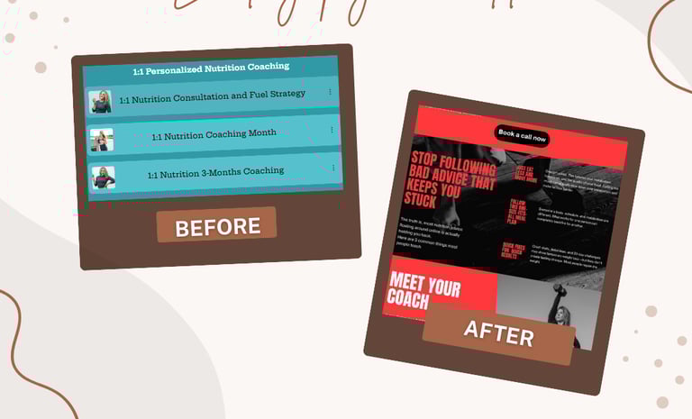 Conversions increase for a client