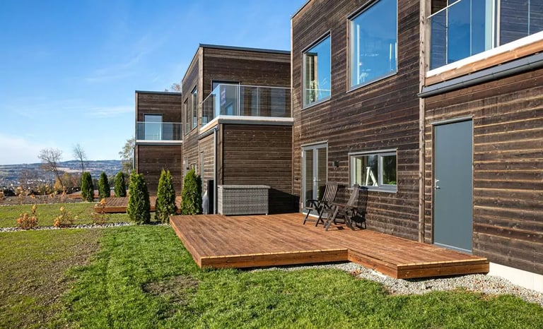 Timber bygg